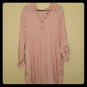 Time & Tru Challice Shirt Dress - XXL